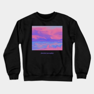 distorted perception Crewneck Sweatshirt